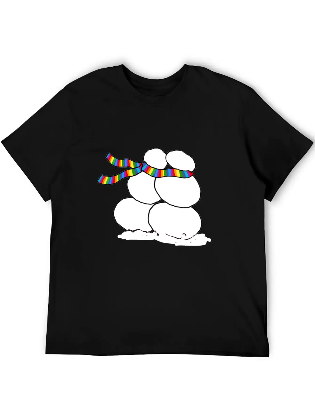 Snow Love Relaxed Everyday Tee – Lightweight And Durable Cotton