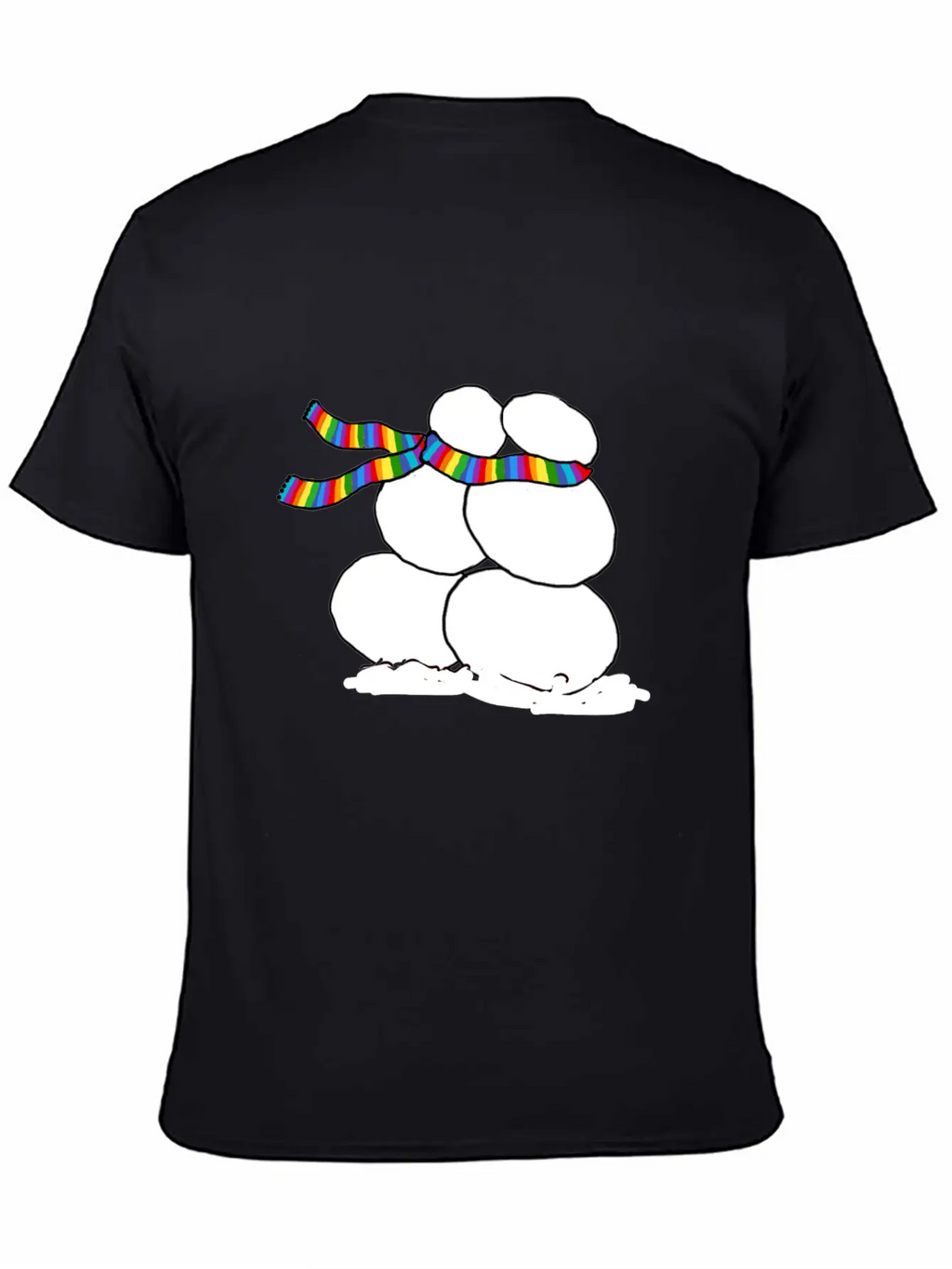 Snow Love Relaxed Everyday Tee – Lightweight And Durable Cotton