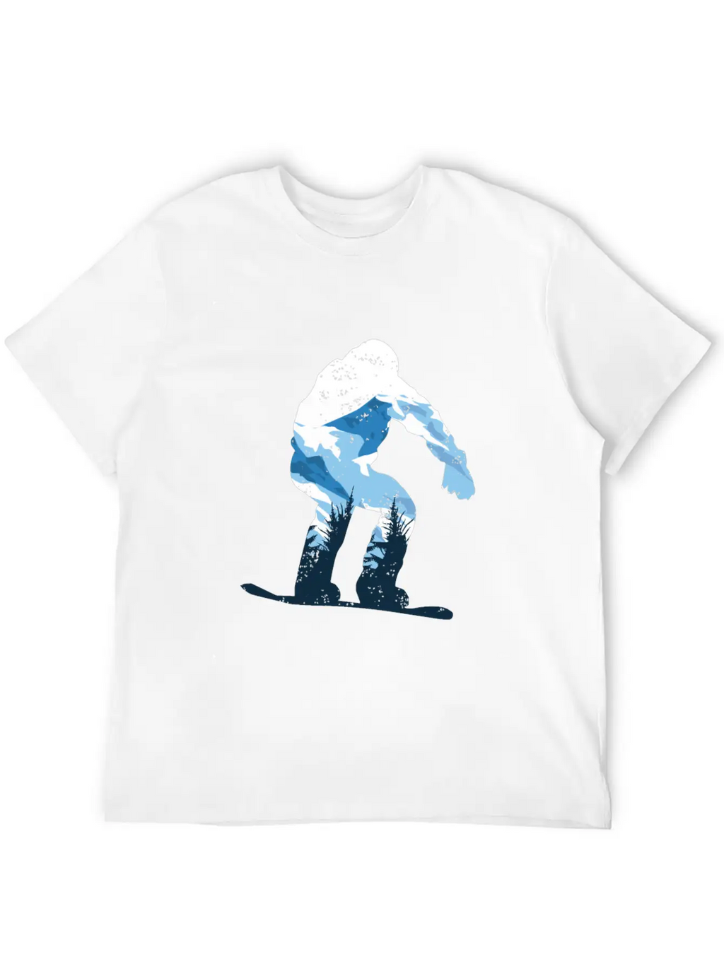 Snowboarding Snow Mountain Timeless Short Sleeve Tee – Comfy And Minimalist Design