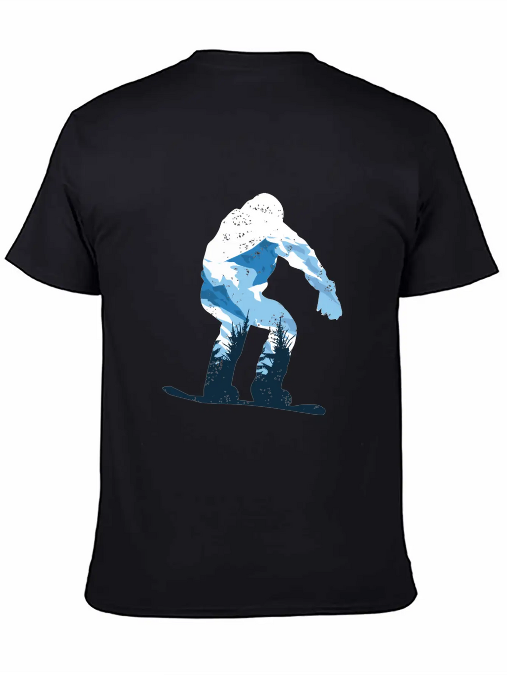 Snowboarding Snow Mountain Timeless Short Sleeve Tee – Comfy And Minimalist Design