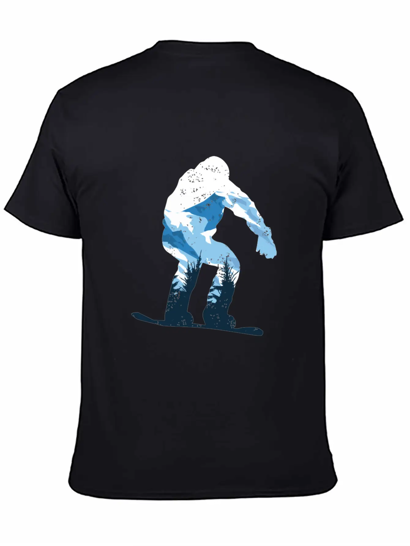 Snowboarding Snow Mountain Timeless Short Sleeve Tee – Comfy And Minimalist Design