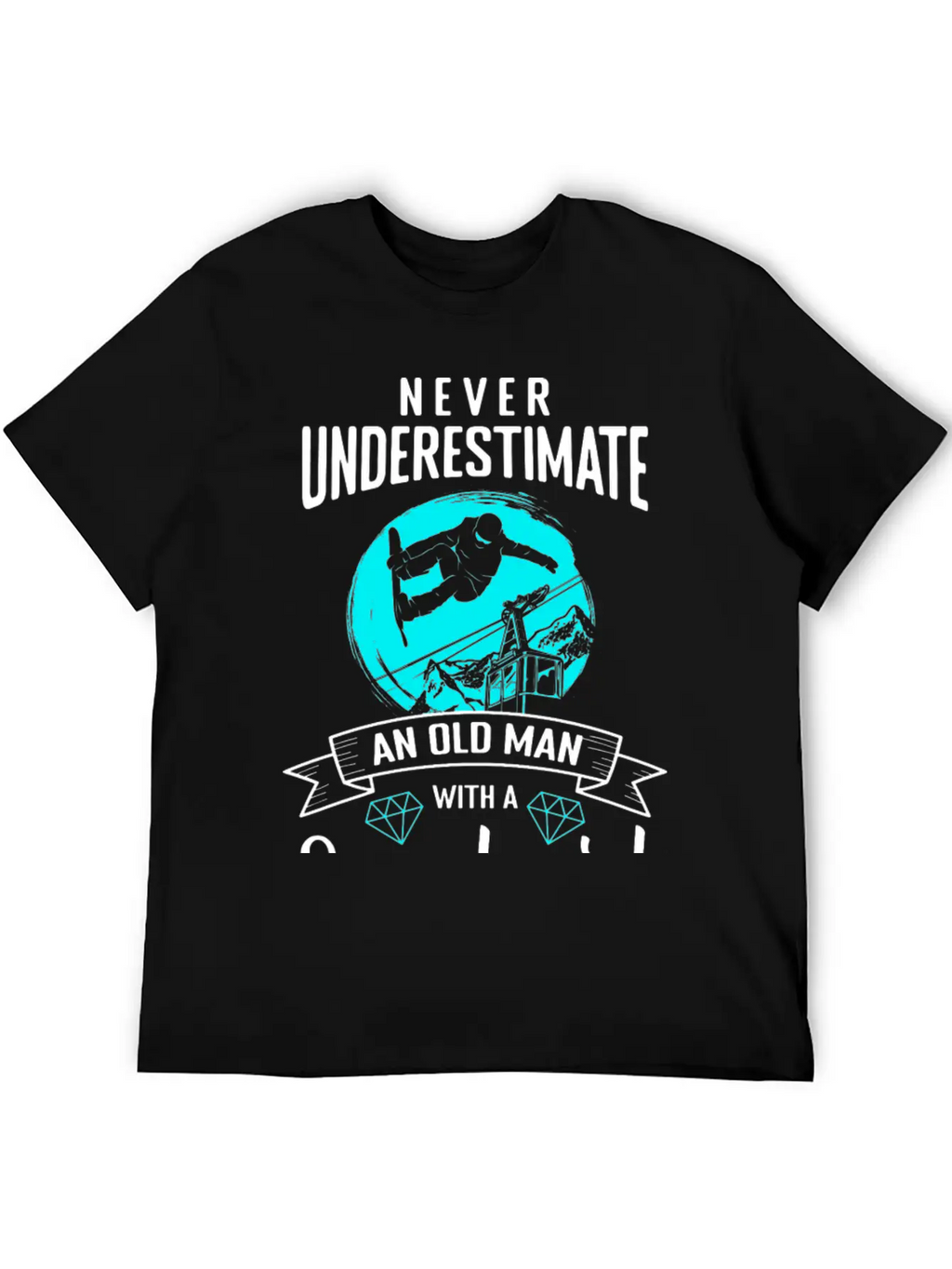 Snowboarding Snow Snow Ski Unisex Casual T-Shirt – Clean Design For Daily Comfort