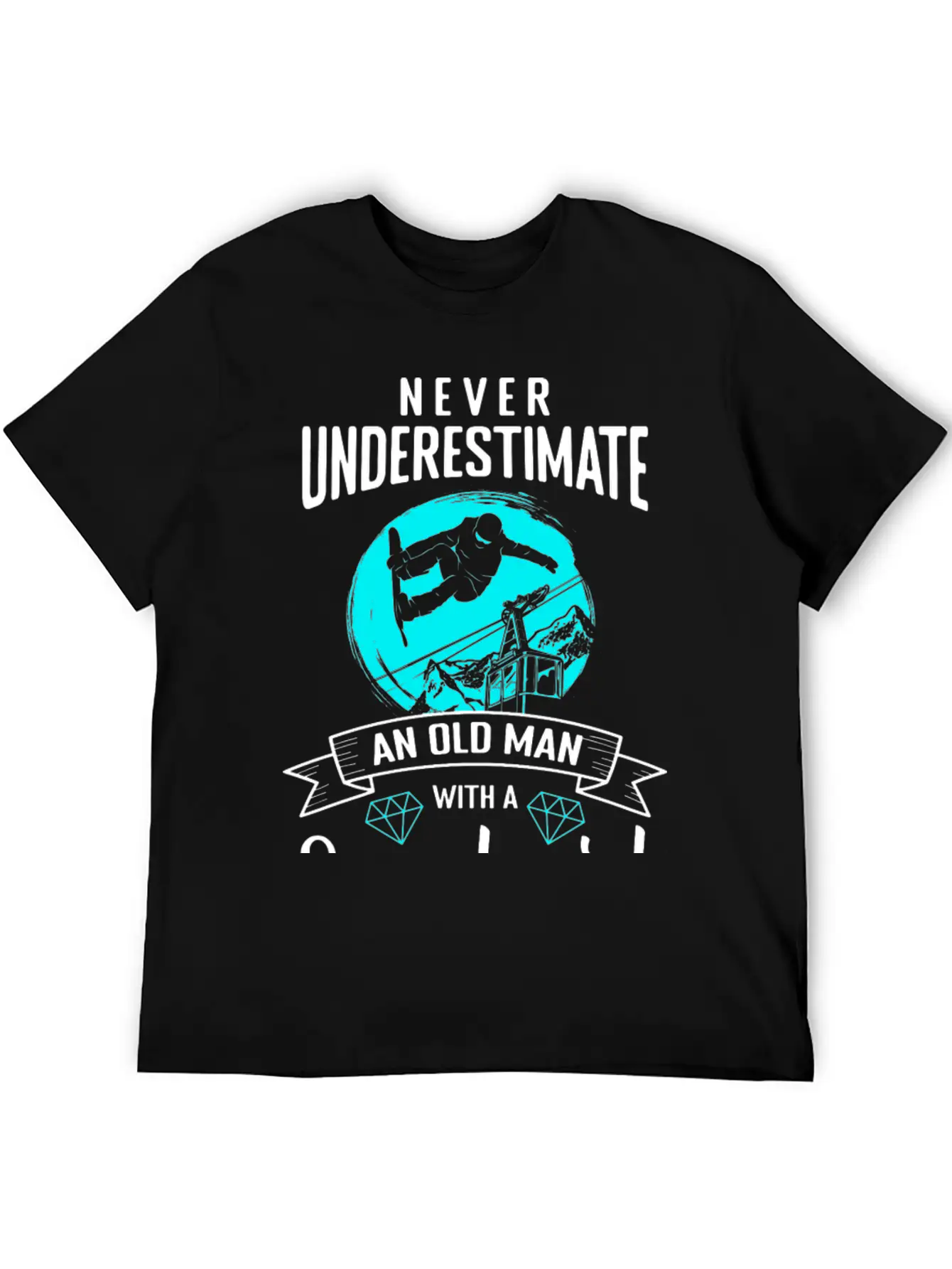 Snowboarding Snow Snow Ski Unisex Casual T-Shirt – Clean Design For Daily Comfort