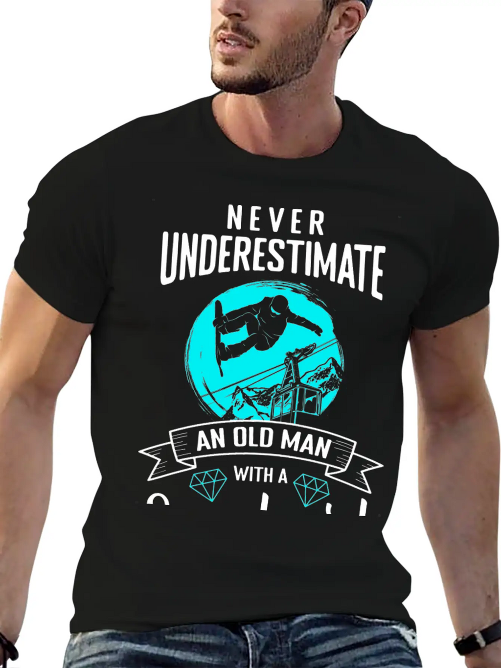 Snowboarding Snow Snow Ski Unisex Casual T-Shirt – Clean Design For Daily Comfort