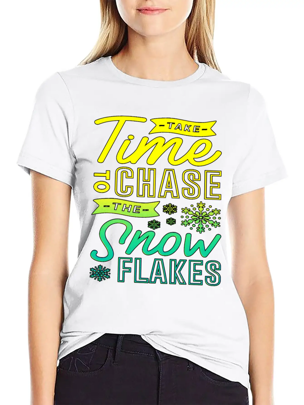 Snowflakes Winter Holiday Gift Cold Frost Ice Snow Classic Cotton Tee – Unisex Comfort For Any Season