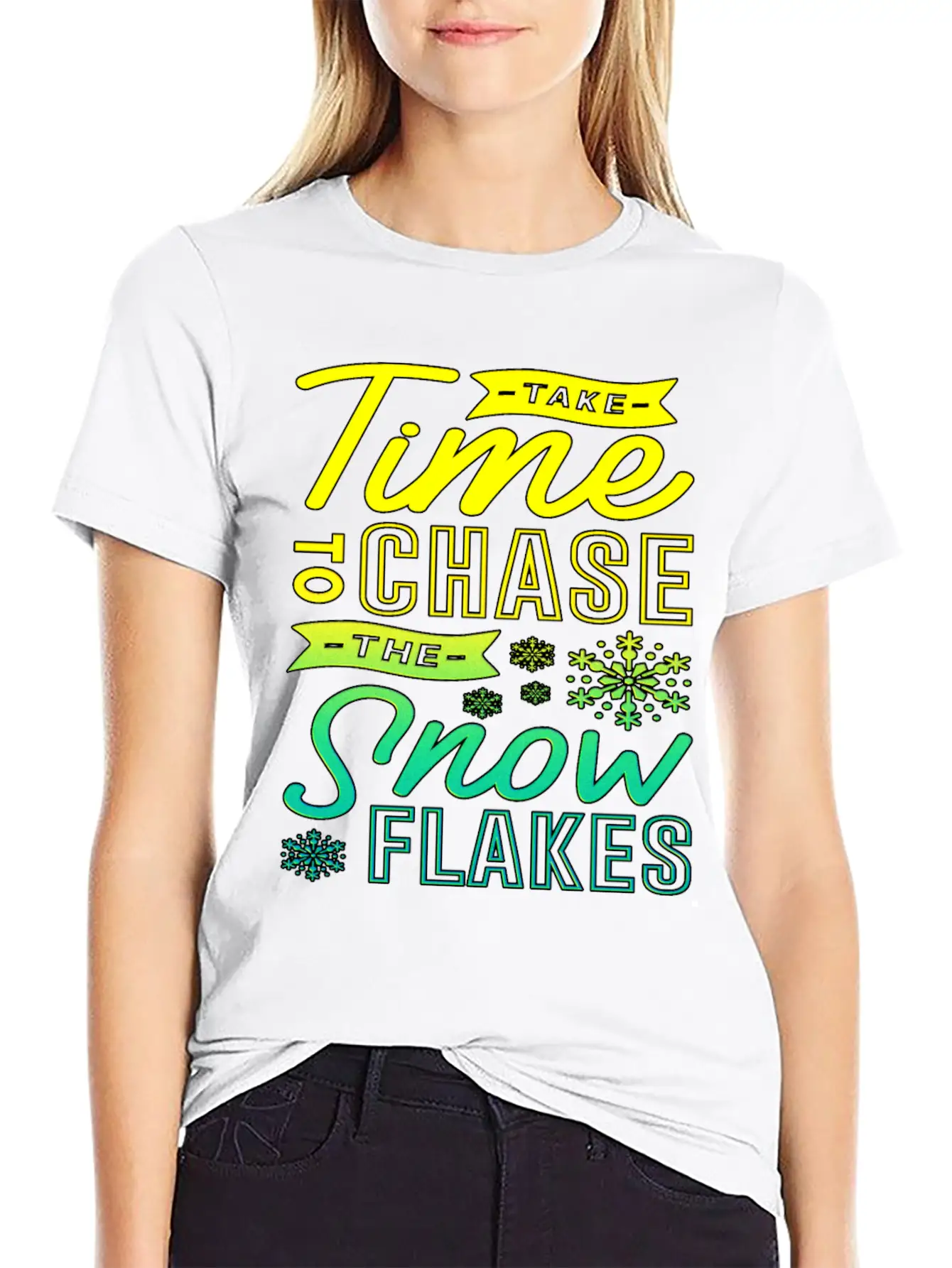 Snowflakes Winter Holiday Gift Cold Frost Ice Snow Classic Cotton Tee – Unisex Comfort For Any Season