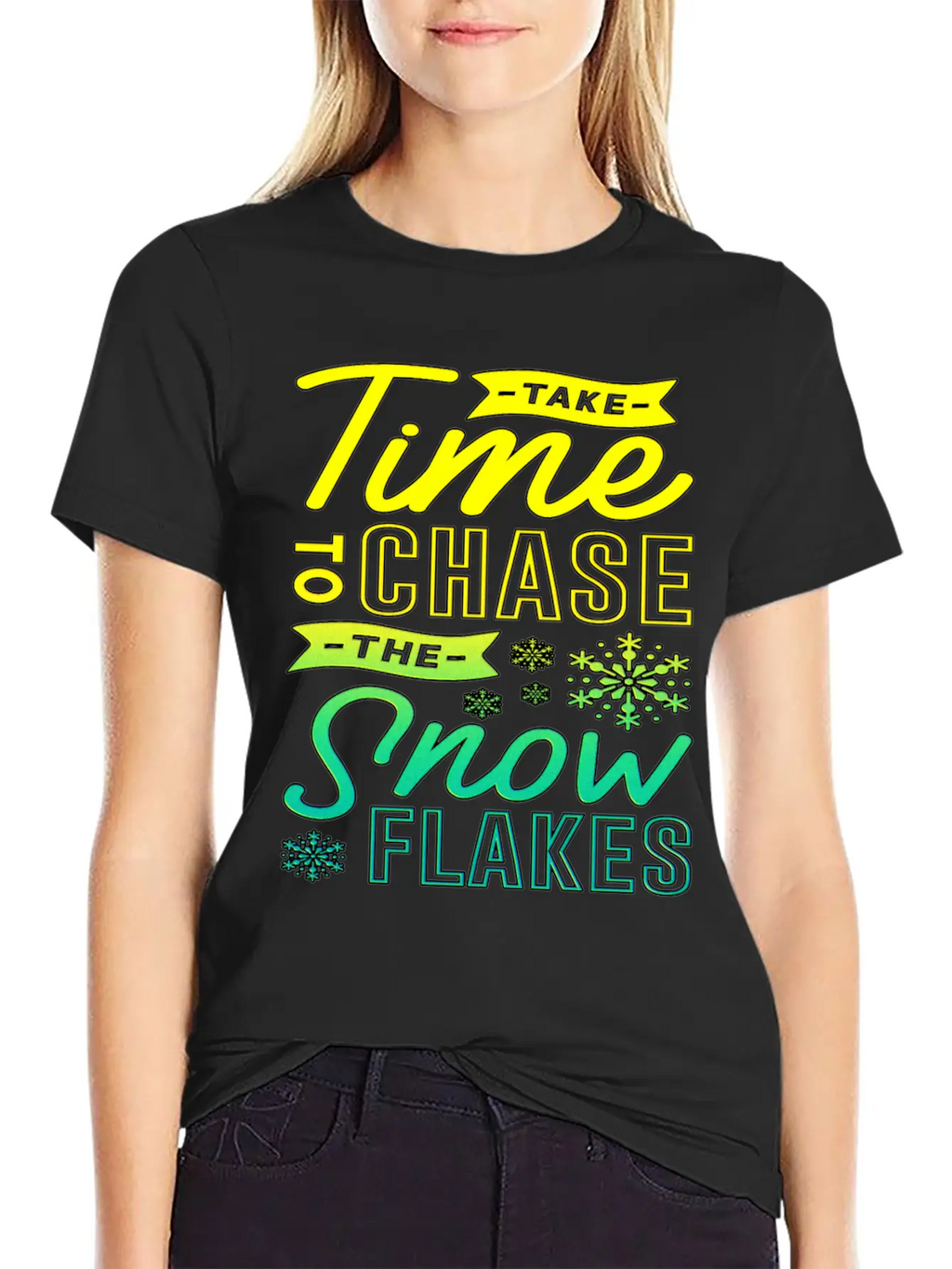 Snowflakes Winter Holiday Gift Cold Frost Ice Snow Classic Cotton Tee – Unisex Comfort For Any Season