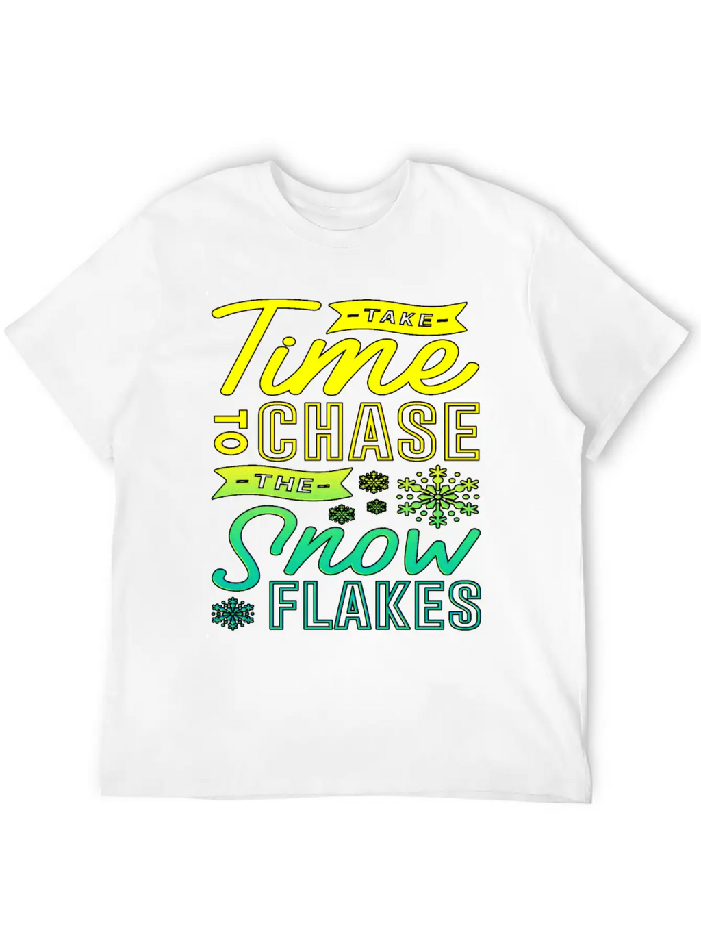 Snowflakes Winter Holiday Gift Cold Frost Ice Snow Classic Cotton Tee – Unisex Comfort For Any Season