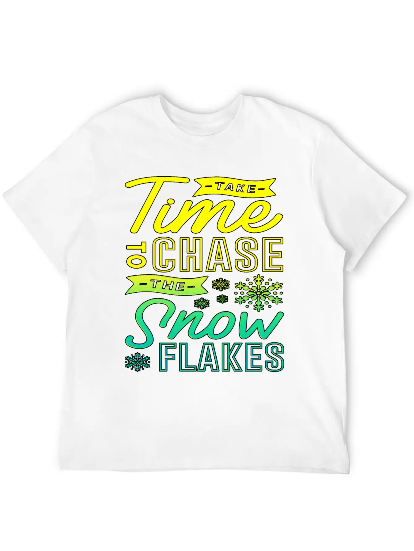 Snowflakes Winter Holiday Gift Cold Frost Ice Snow Classic Cotton Tee – Unisex Comfort For Any Season