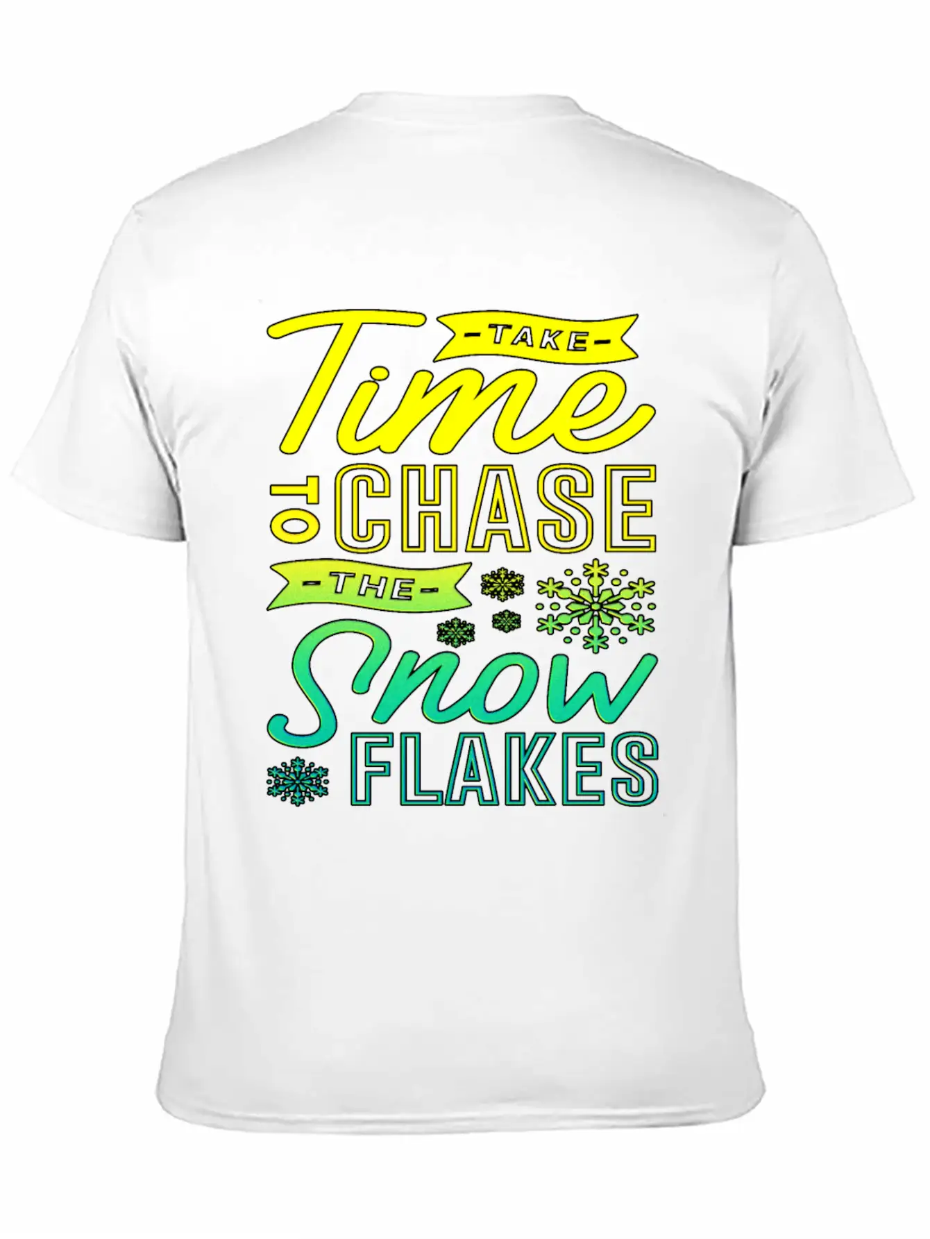 Snowflakes Winter Holiday Gift Cold Frost Ice Snow Classic Cotton Tee – Unisex Comfort For Any Season