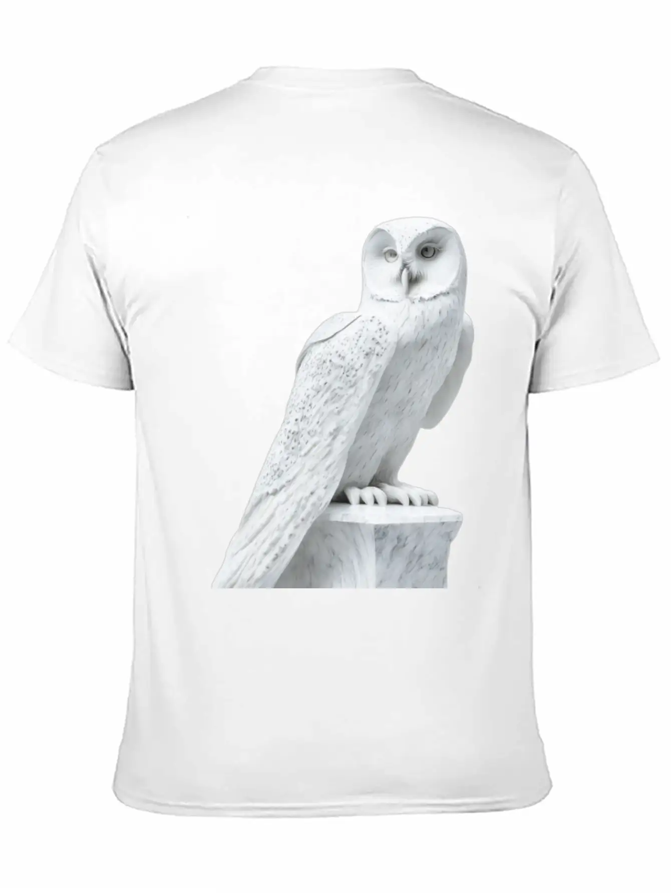 Snowy Owl Graphic Stylish Everyday T-Shirt – Unisex Basic Cotton Tee
