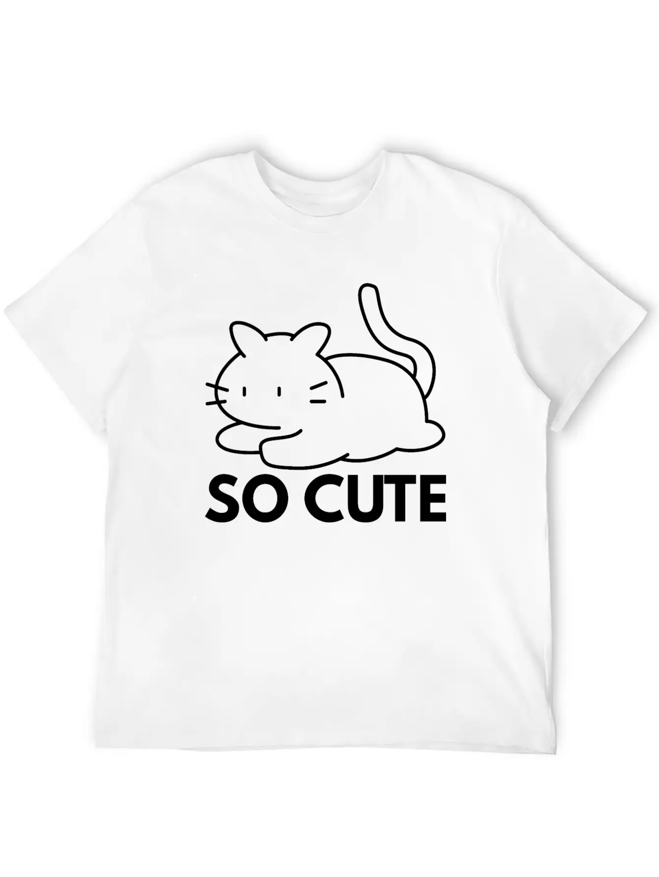 So Cute Classic Cotton Tee – Unisex Comfort For Any Season