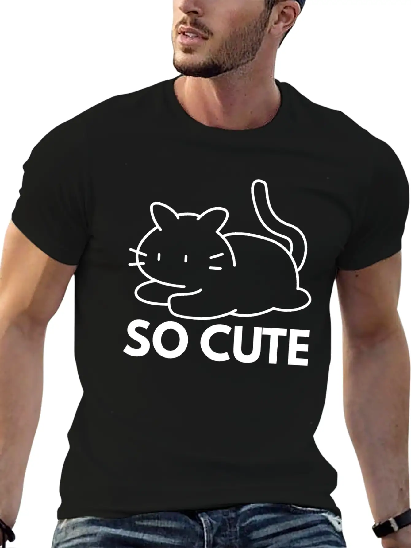 So Cute Classic Cotton Tee – Unisex Comfort For Any Season