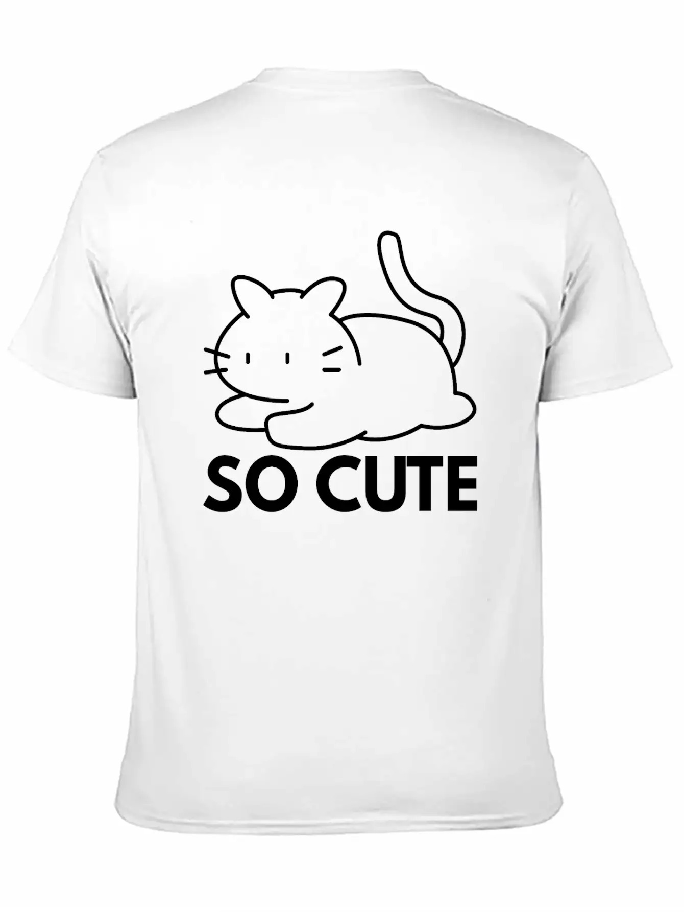 So Cute Classic Cotton Tee – Unisex Comfort For Any Season