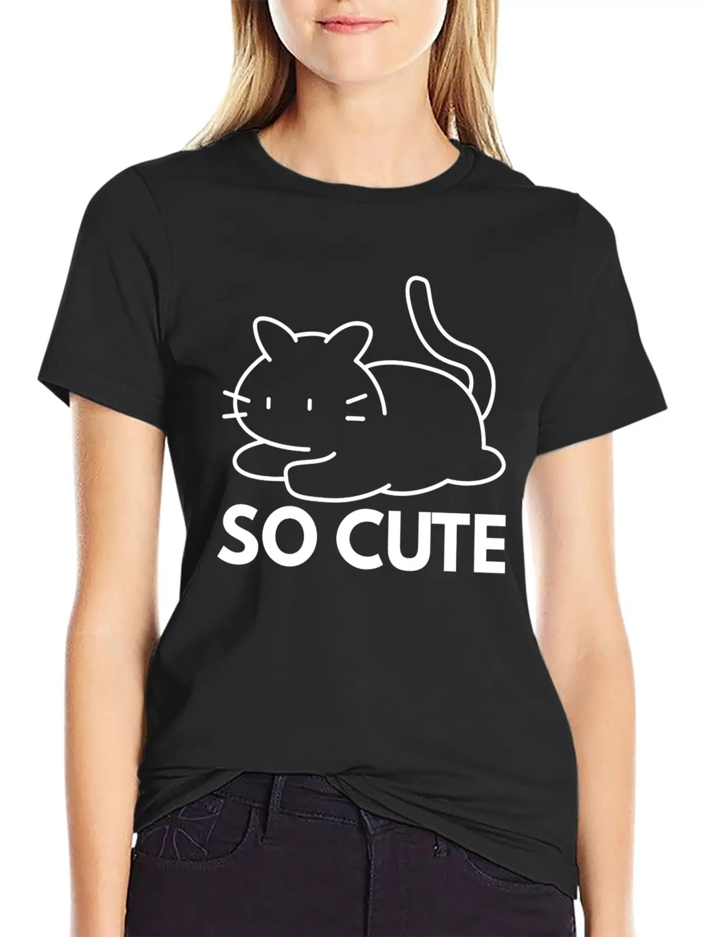So Cute Classic Cotton Tee – Unisex Comfort For Any Season