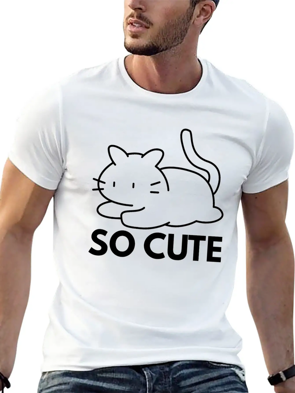 So Cute Classic Cotton Tee – Unisex Comfort For Any Season