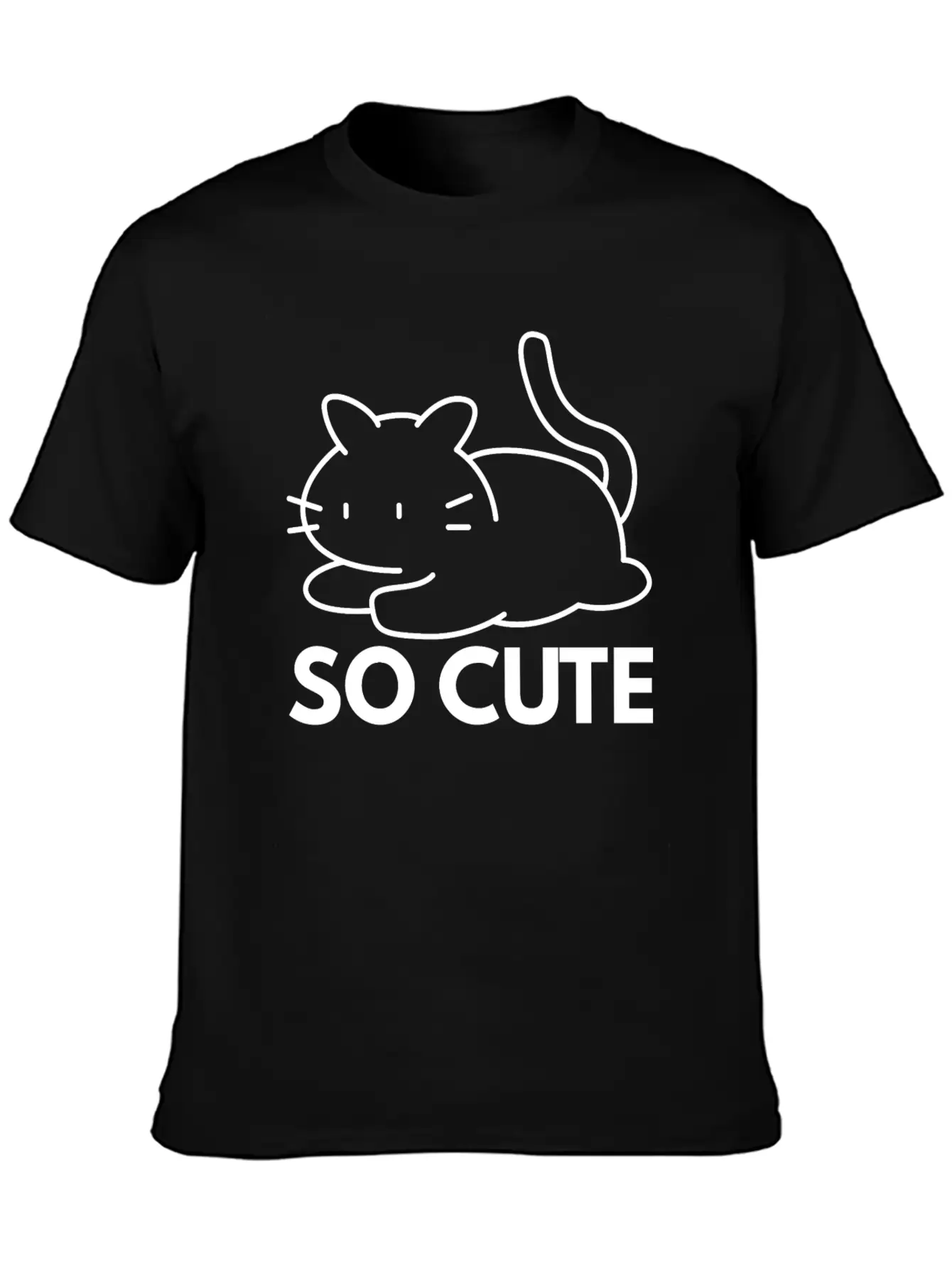 So Cute Classic Cotton Tee – Unisex Comfort For Any Season