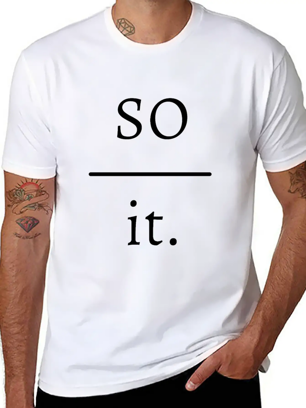 So Over It. Timeless Short Sleeve Tee – Comfy And Minimalist Design