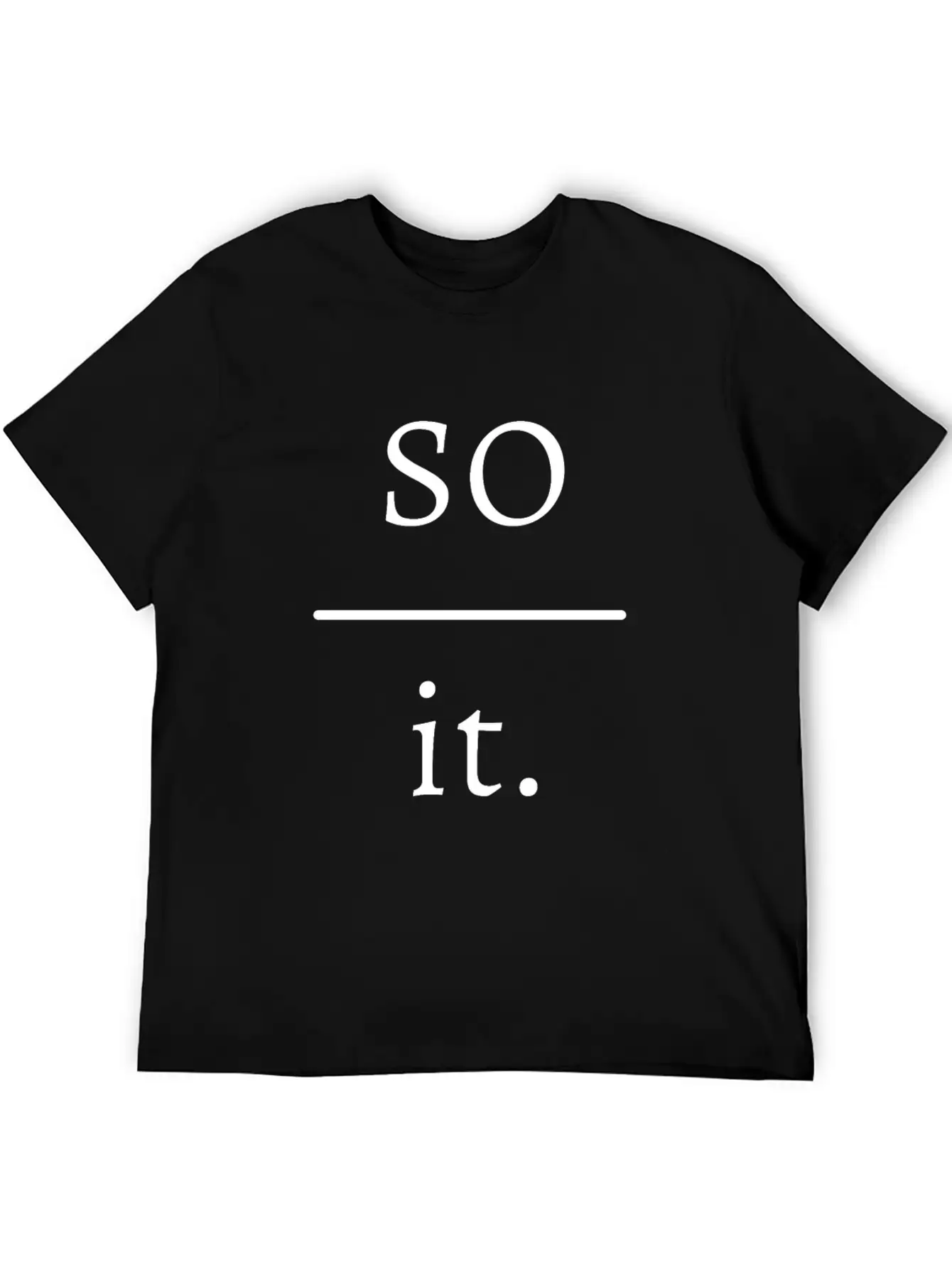 So Over It. Timeless Short Sleeve Tee – Comfy And Minimalist Design