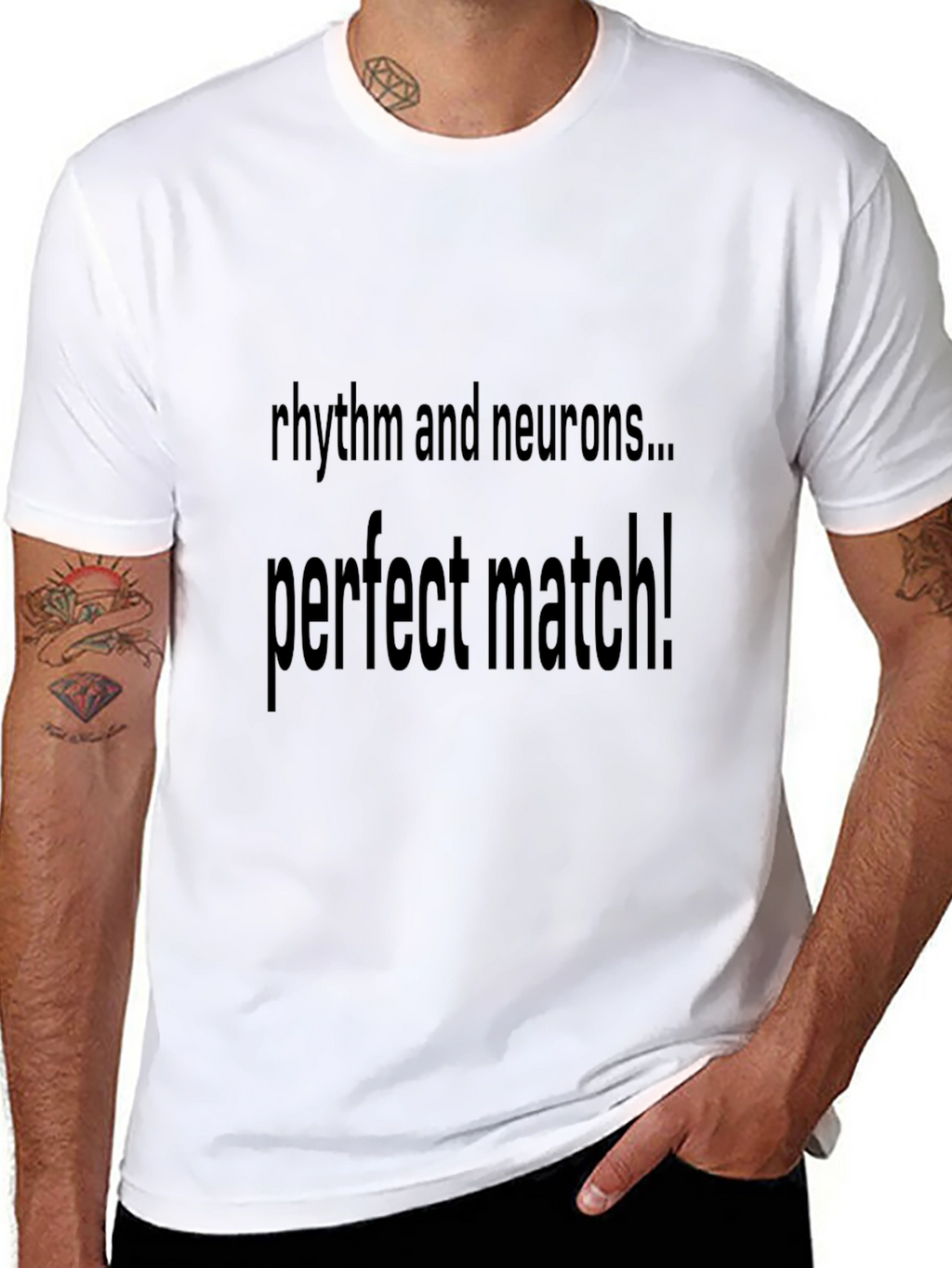 Rhythm and Neurons Tee - Perfect Match T-Shirt