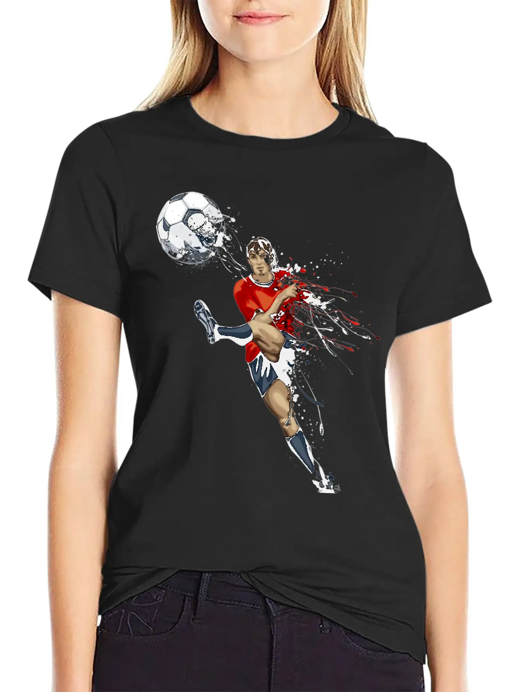 Soccer_04 Stylish Everyday T-Shirt – Unisex Basic Cotton Tee