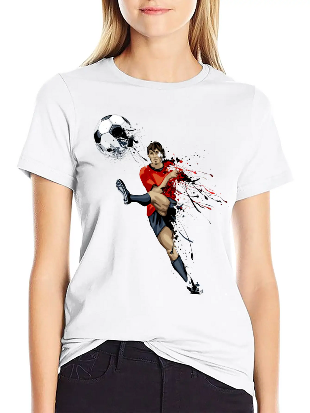 Soccer_04 Stylish Everyday T-Shirt – Unisex Basic Cotton Tee