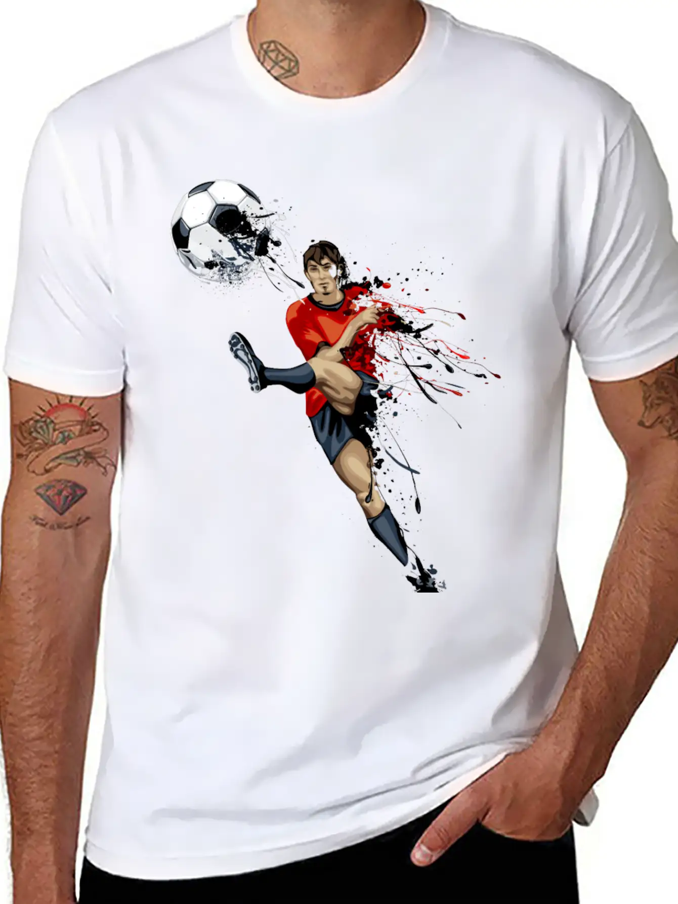 Soccer_04 Stylish Everyday T-Shirt – Unisex Basic Cotton Tee