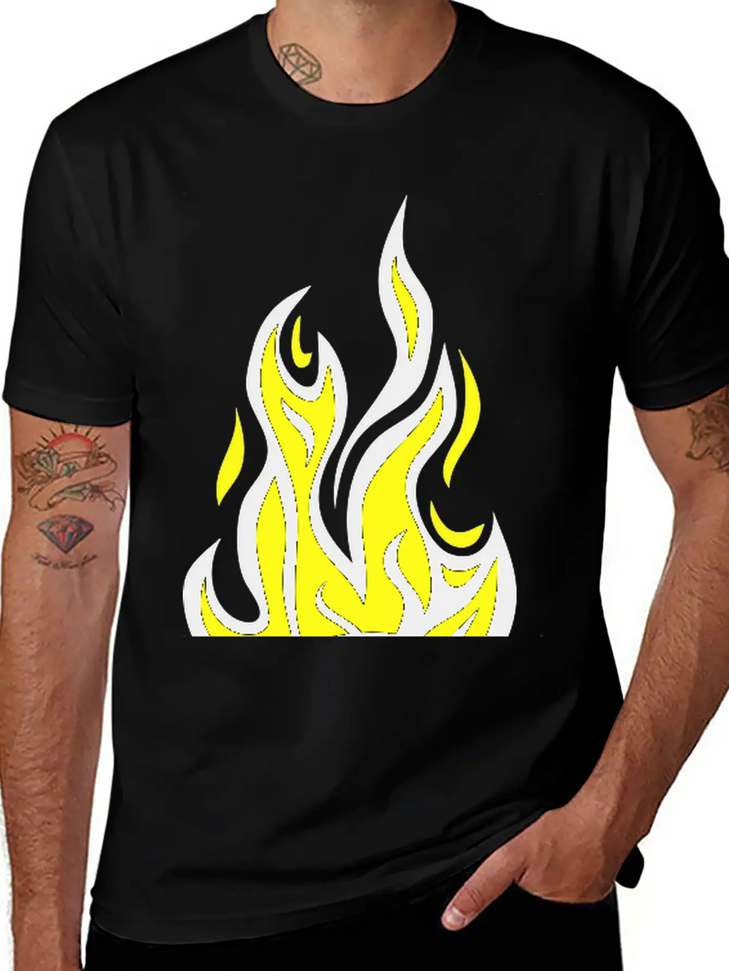 Soccer Ball Flame Fire Flame Cartoon Timeless Short Sleeve Tee – Comfy And Minimalist Design