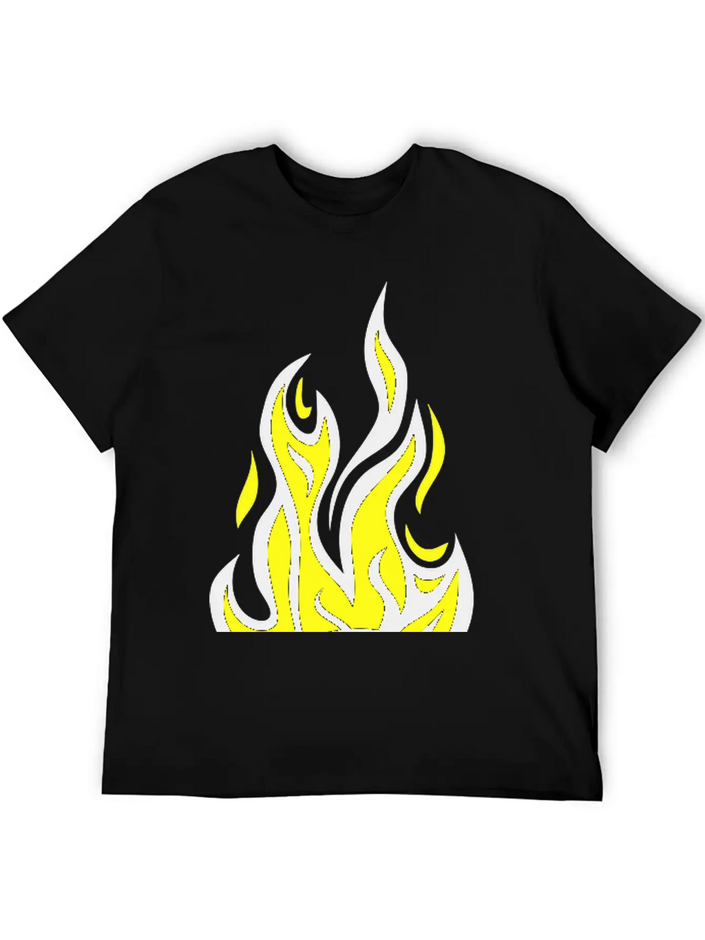 Soccer Ball Flame Fire Flame Cartoon Timeless Short Sleeve Tee – Comfy And Minimalist Design