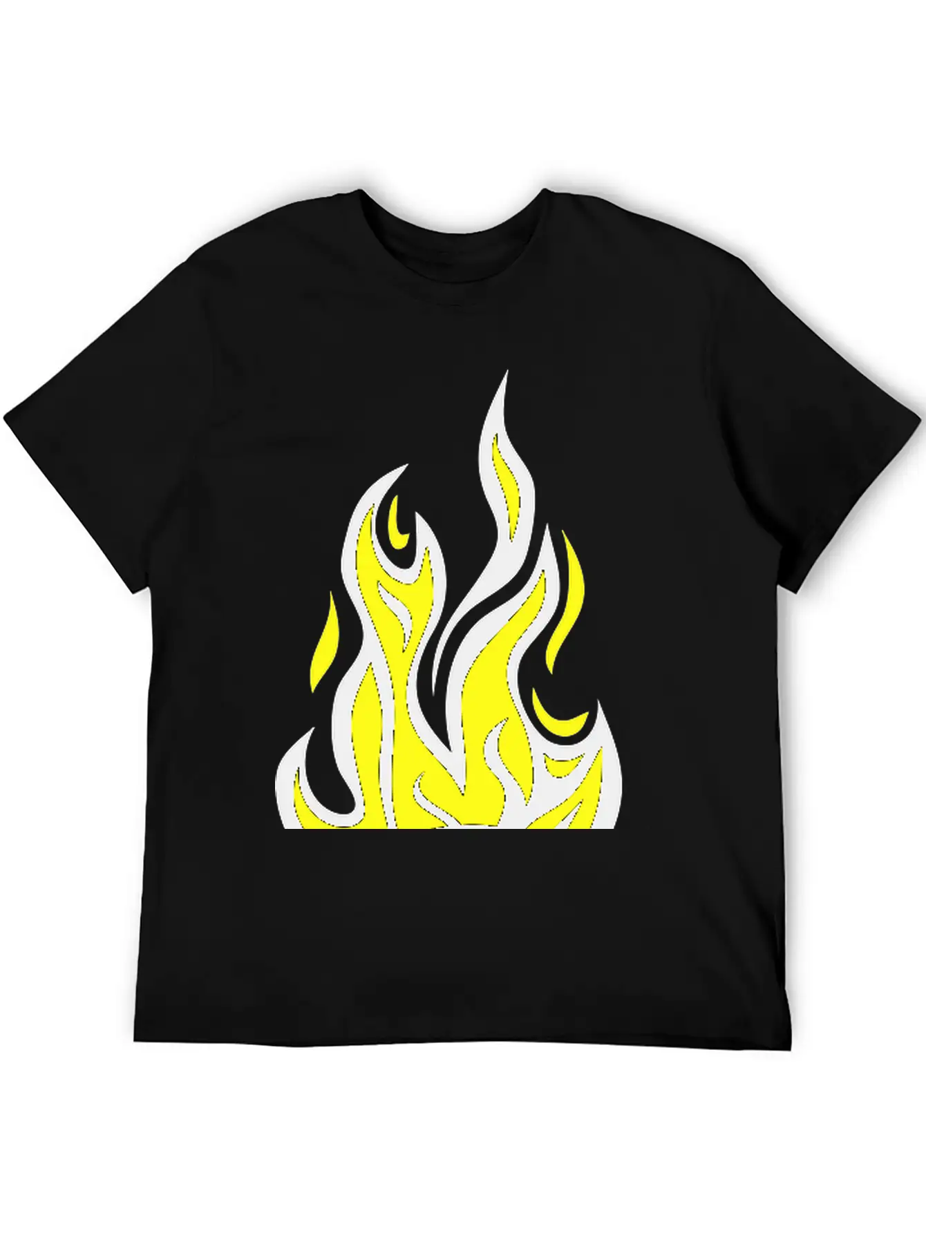 Soccer Ball Flame Fire Flame Cartoon Timeless Short Sleeve Tee – Comfy And Minimalist Design