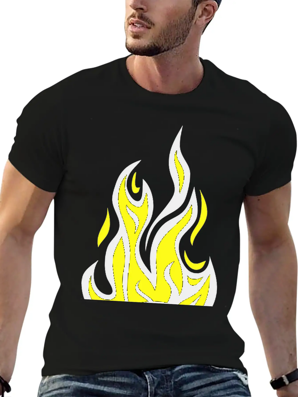 Soccer Ball Flame Fire Flame Cartoon Timeless Short Sleeve Tee – Comfy And Minimalist Design