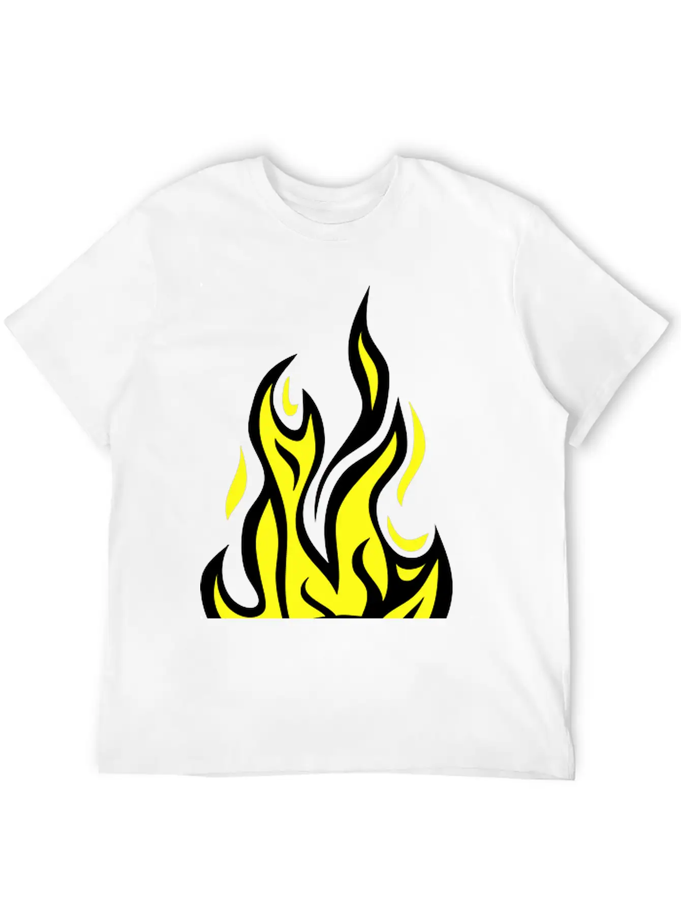 Soccer Ball Flame Fire Flame Cartoon Timeless Short Sleeve Tee – Comfy And Minimalist Design