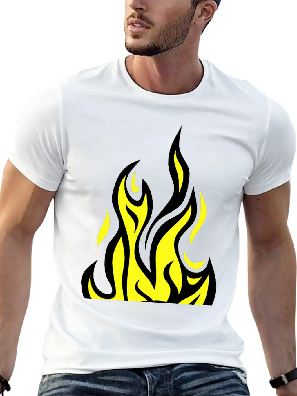 Soccer Ball Flame Fire Flame Cartoon Timeless Short Sleeve Tee – Comfy And Minimalist Design