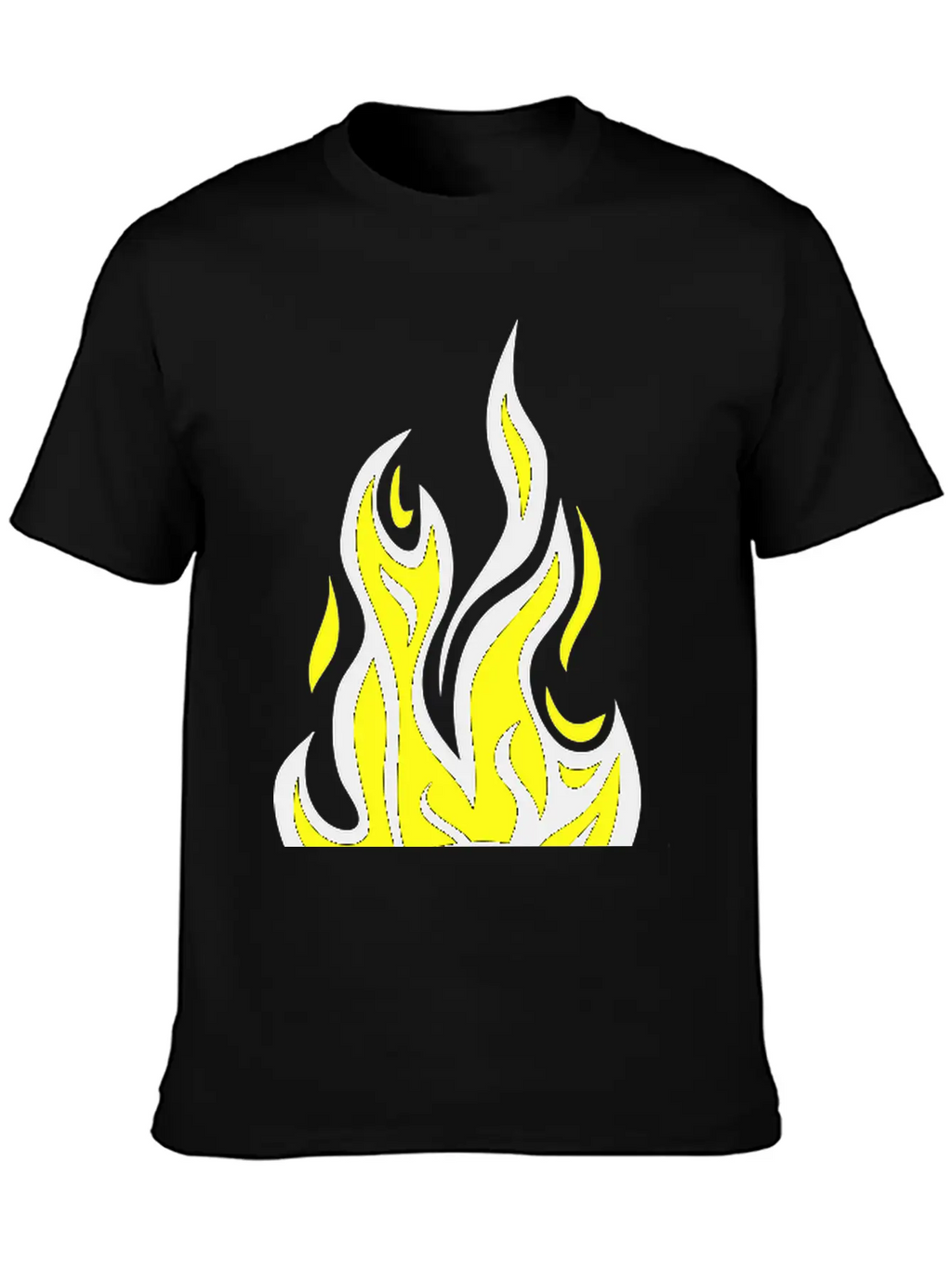 Soccer Ball Flame Fire Flame Cartoon Timeless Short Sleeve Tee – Comfy And Minimalist Design