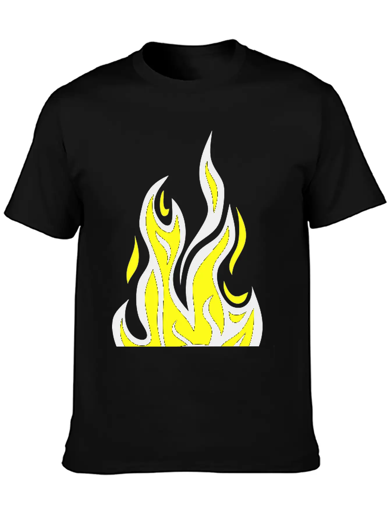 Soccer Ball Flame Fire Flame Cartoon Timeless Short Sleeve Tee – Comfy And Minimalist Design