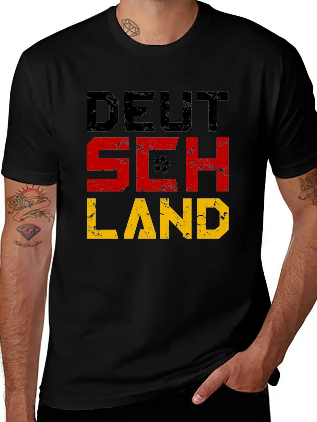 Soccer Germany Flag Fan League Championship Ball F Classic Cotton Tee – Unisex Comfort For Any Season
