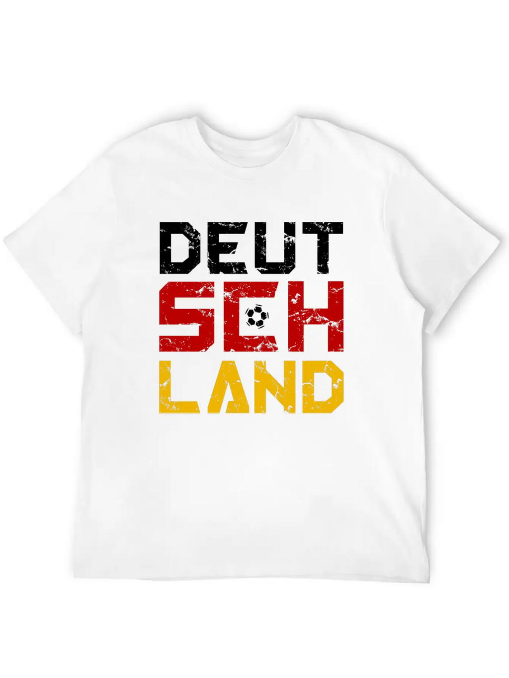Soccer Germany Flag Fan League Championship Ball F Classic Cotton Tee – Unisex Comfort For Any Season
