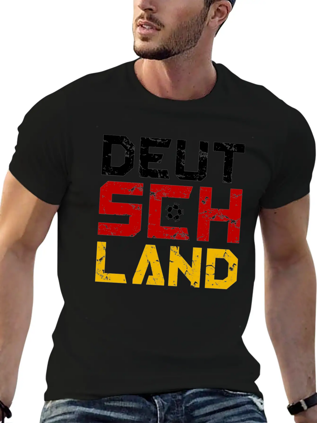Soccer Germany Flag Fan League Championship Ball F Classic Cotton Tee – Unisex Comfort For Any Season