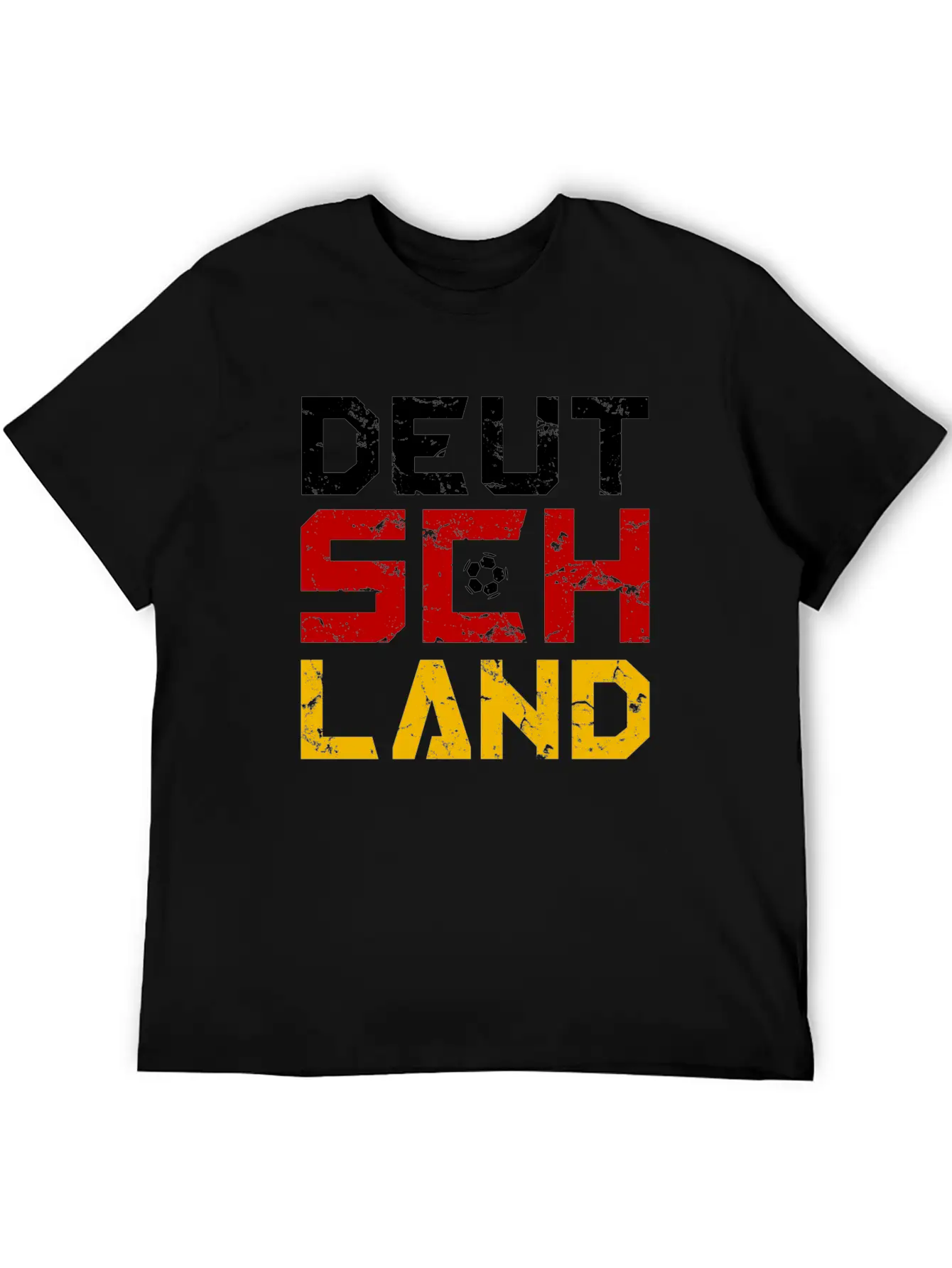 Soccer Germany Flag Fan League Championship Ball F Classic Cotton Tee – Unisex Comfort For Any Season