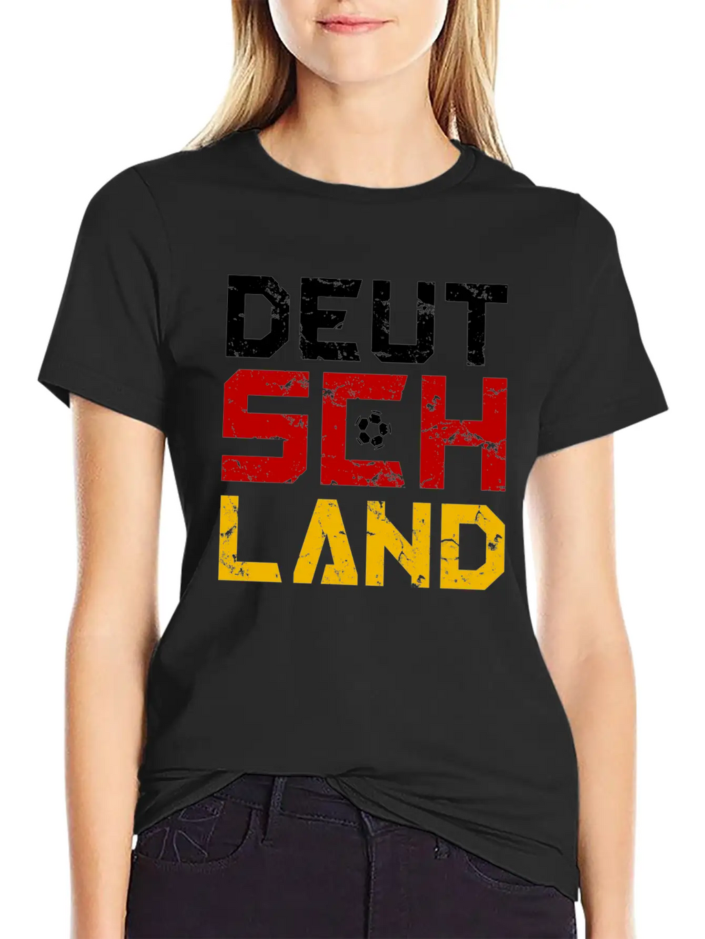 Soccer Germany Flag Fan League Championship Ball F Classic Cotton Tee – Unisex Comfort For Any Season