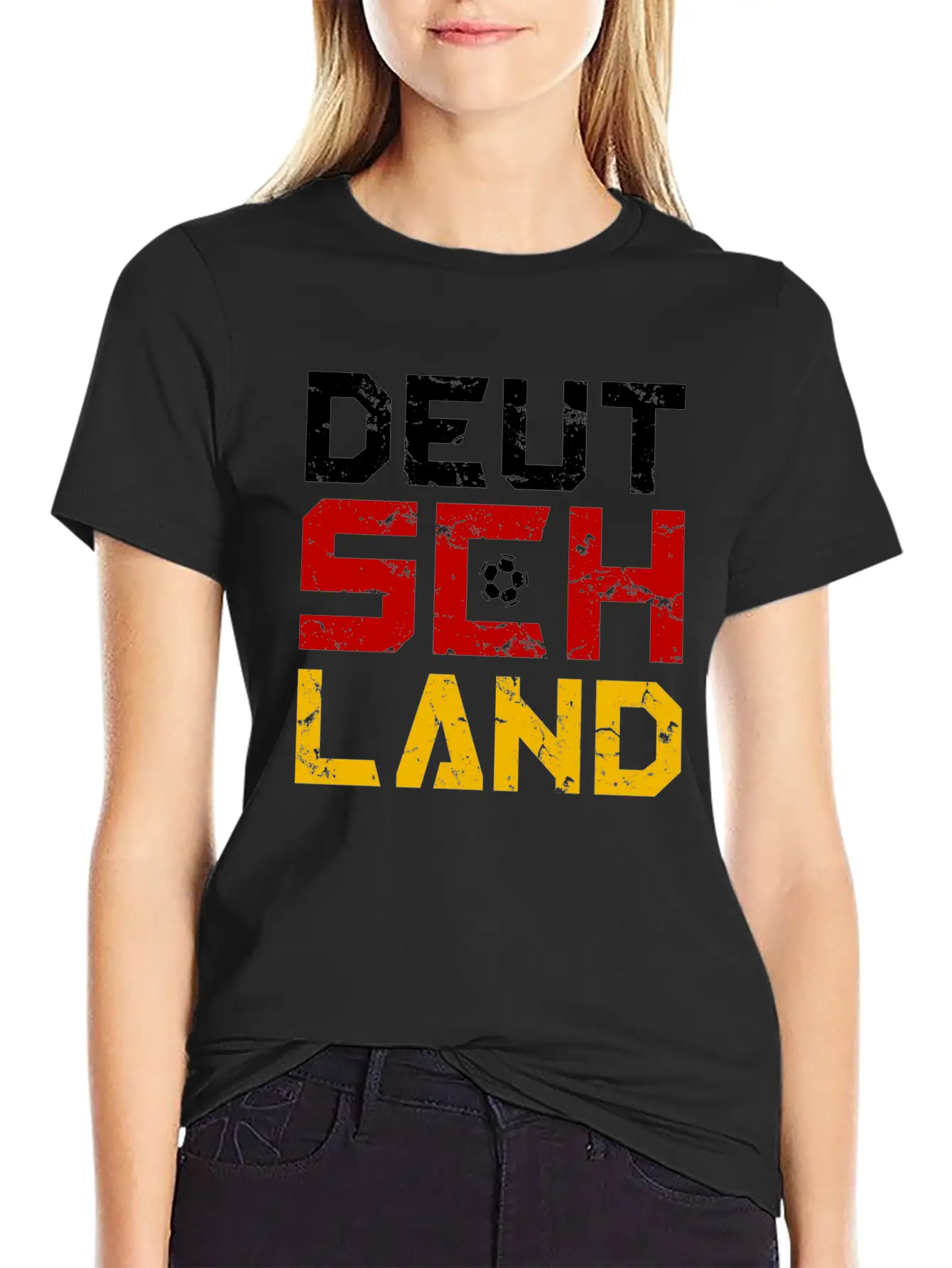Soccer Germany Flag Fan League Championship Ball F Classic Cotton Tee – Unisex Comfort For Any Season