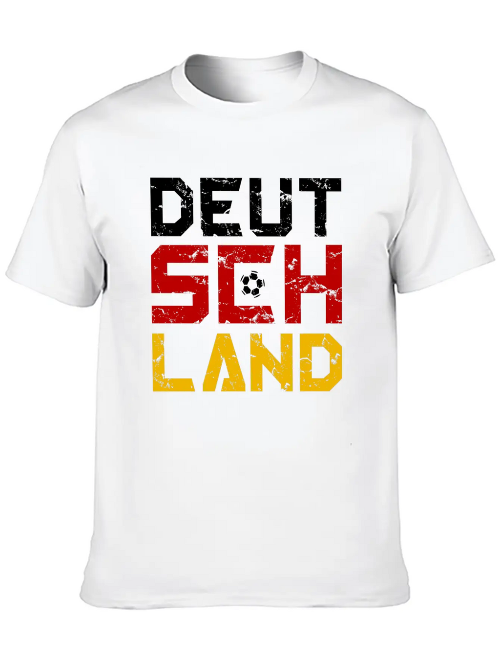 Soccer Germany Flag Fan League Championship Ball F Classic Cotton Tee – Unisex Comfort For Any Season