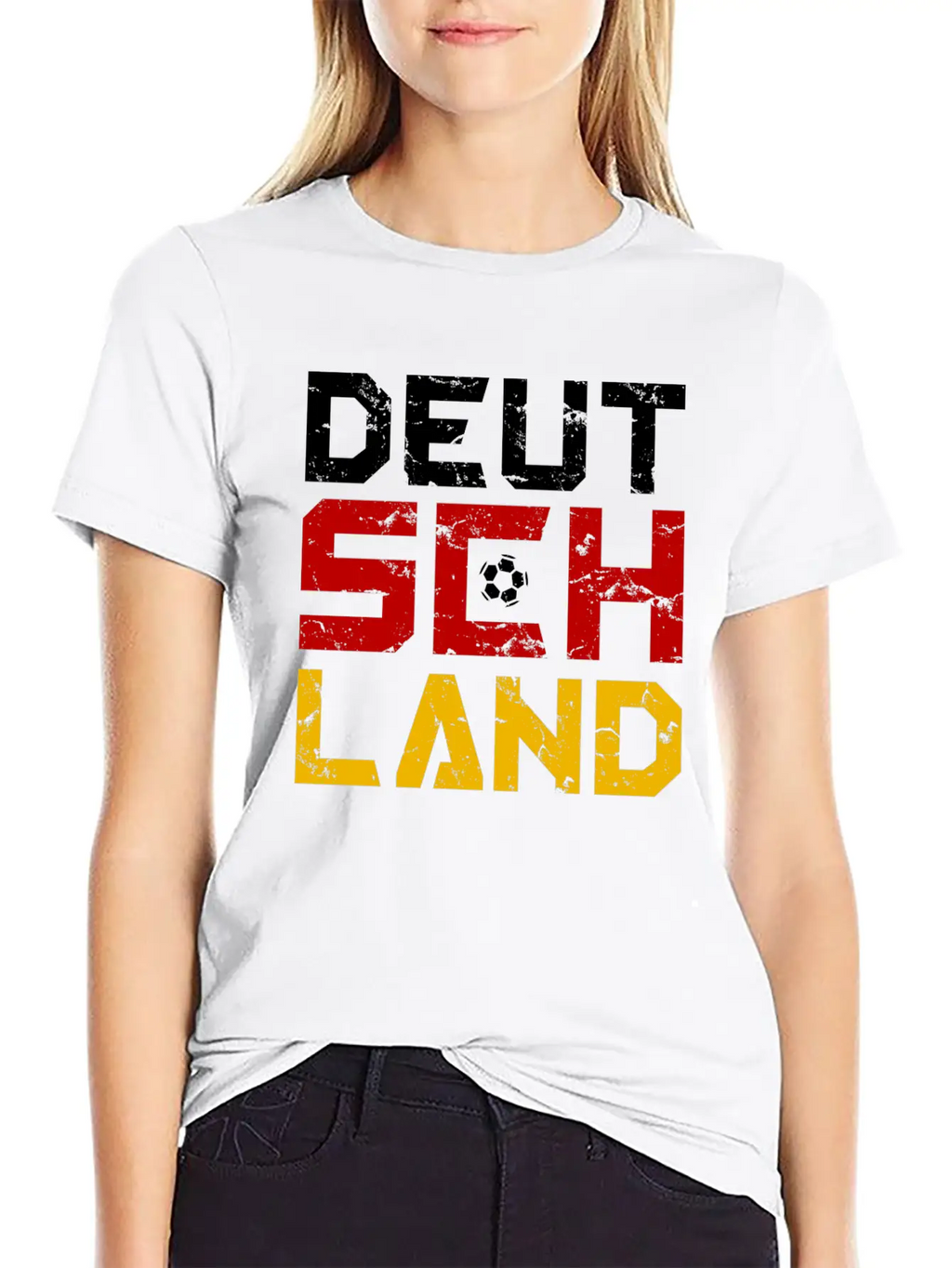 Soccer Germany Flag Fan League Championship Ball F Classic Cotton Tee – Unisex Comfort For Any Season