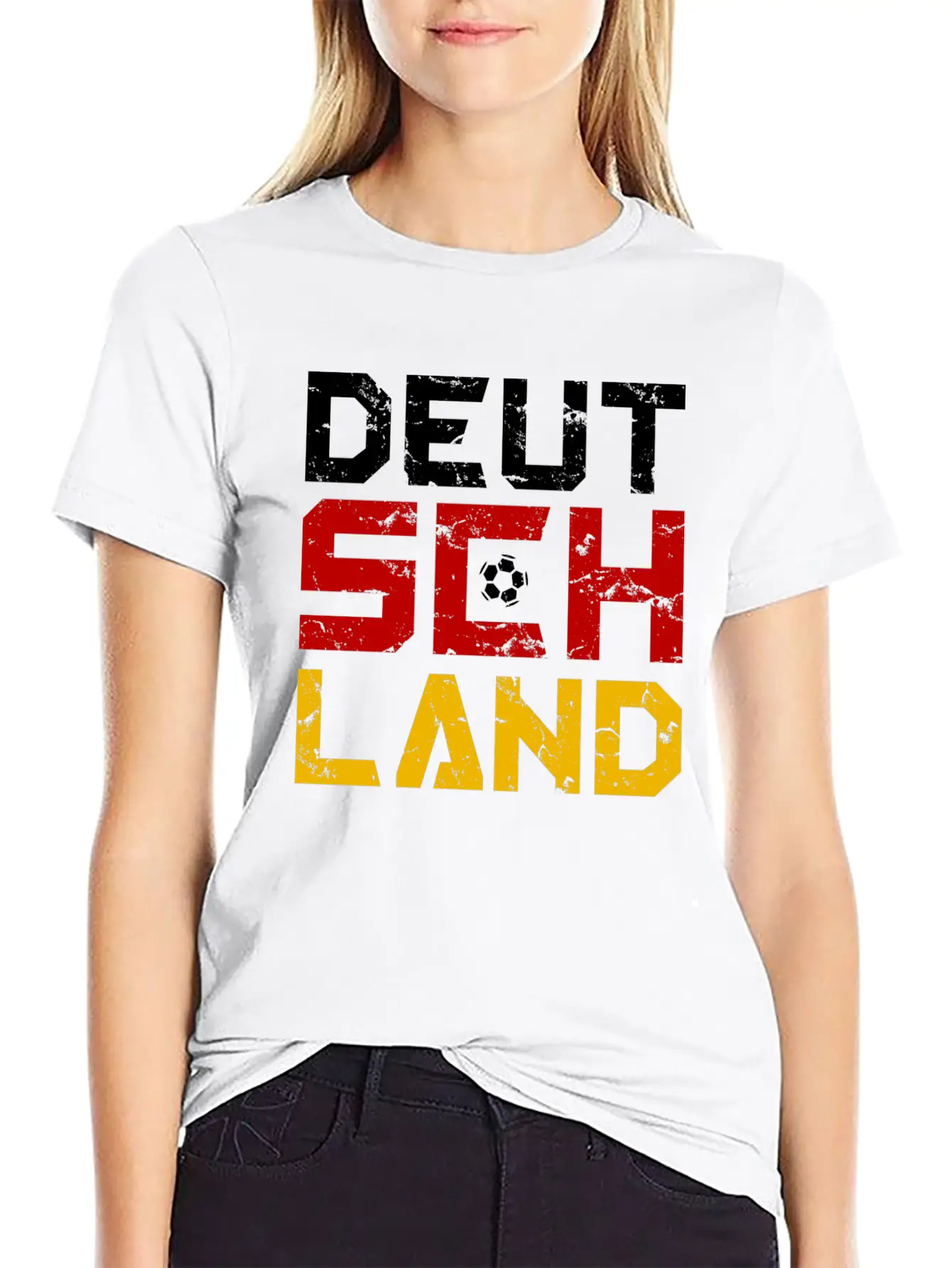 Soccer Germany Flag Fan League Championship Ball F Classic Cotton Tee – Unisex Comfort For Any Season