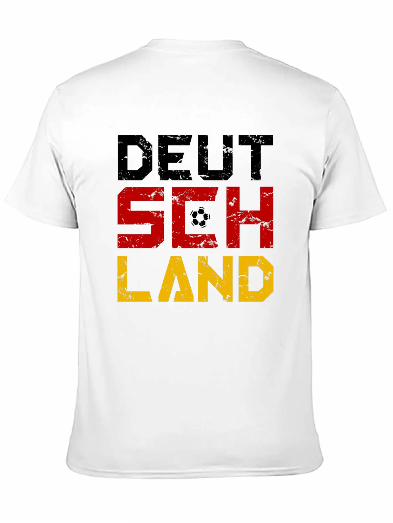 Soccer Germany Flag Fan League Championship Ball F Classic Cotton Tee – Unisex Comfort For Any Season