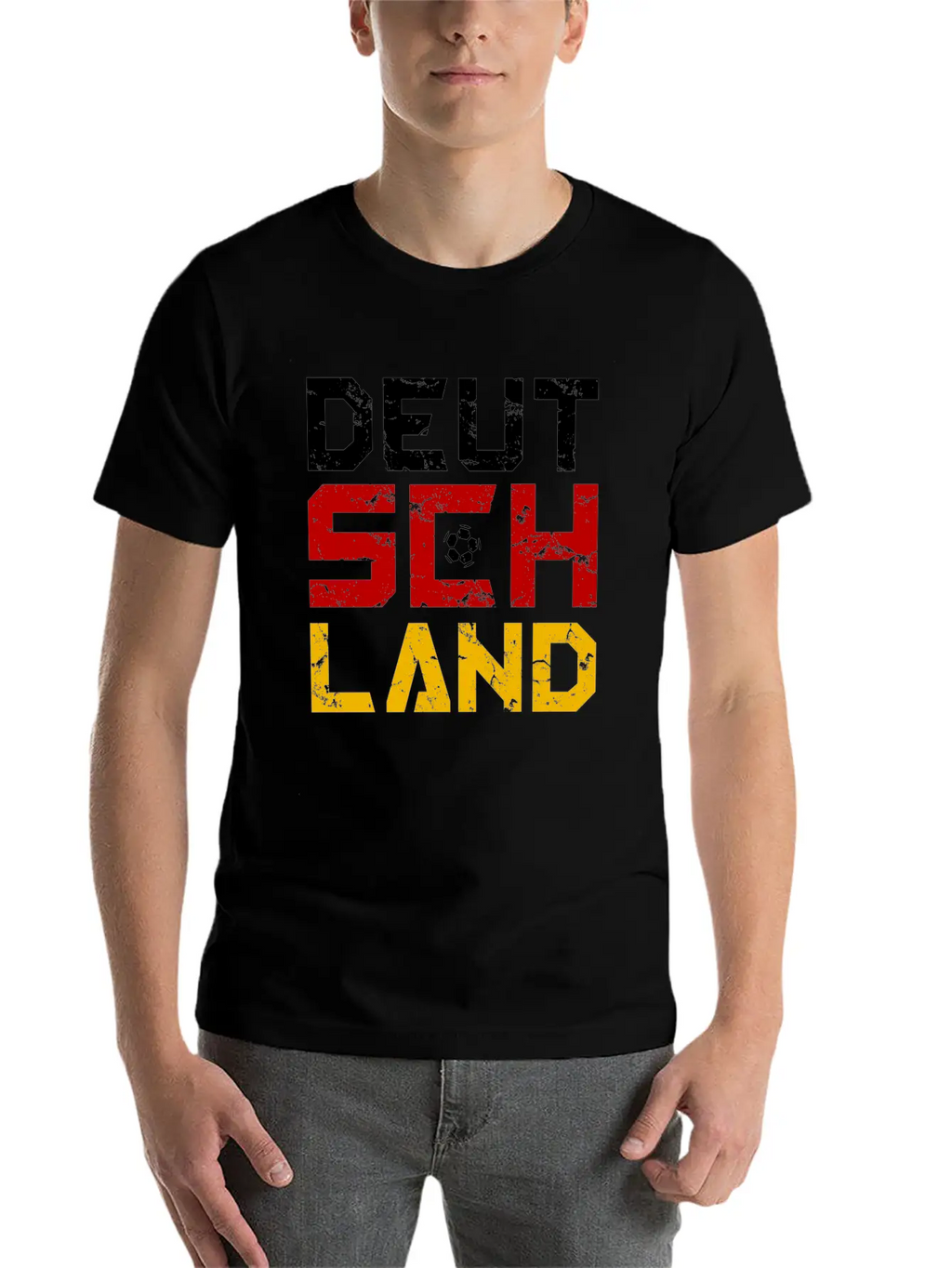 Soccer Germany Flag Fan League Championship Ball F Classic Cotton Tee – Unisex Comfort For Any Season
