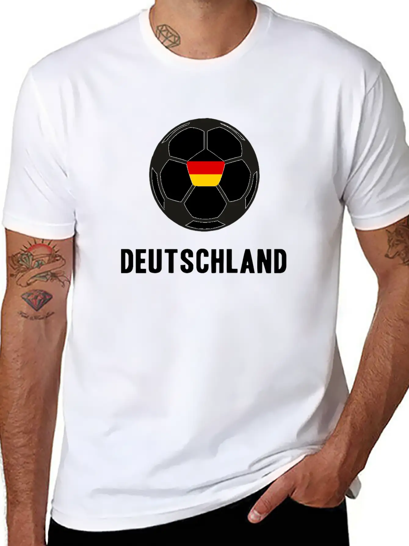 Soccer Germany World Championship WM 2018 Breathable Graphic T-Shirt – Perfect For Casual Days