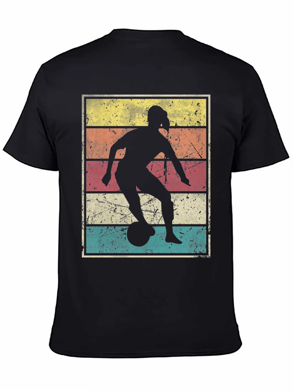 Soccer Girl Dribble Ball Classic Cotton Tee – Unisex Comfort For Any Season