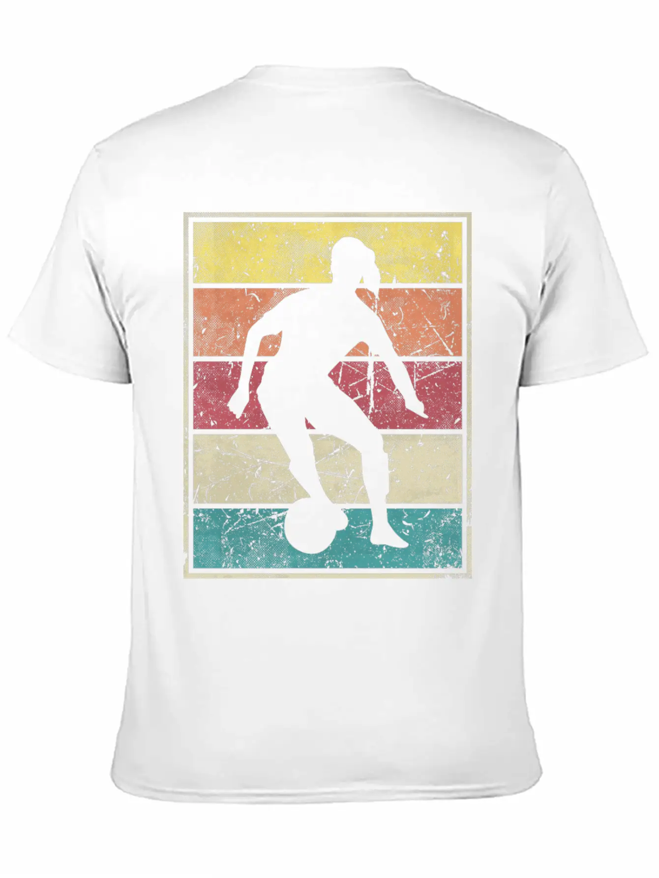 Soccer Girl Dribble Ball Classic Cotton Tee – Unisex Comfort For Any Season