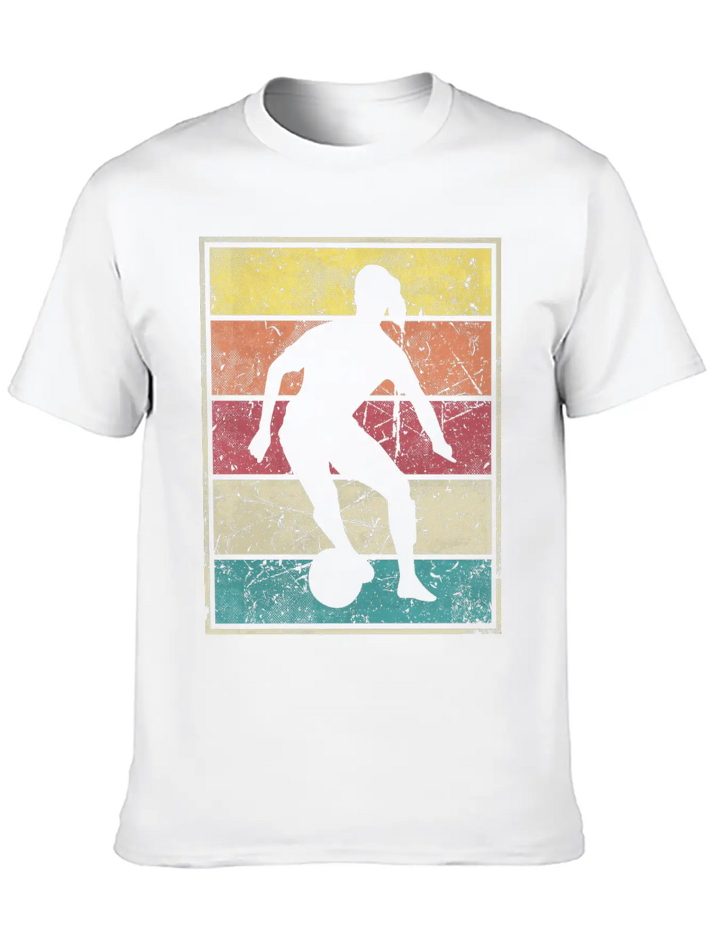 Soccer Girl Dribble Ball Classic Cotton Tee – Unisex Comfort For Any Season